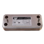 Теплообменник ГВС (вторичный) 16 пластин Zilmet 17B1901200 Ariston UNO MFFI/MI (аналог 995945, R8036)