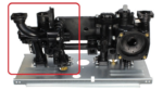 Гідровузол лівий гідроблоку Viessmann Vitopend 100-W WH1D, WH1B, WH1C 24. 26. 30. 35 кВт 95916100