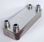 Теплообмінник ГВП 14 пластин Vaillant Turbomax Pro/Plus, Atmomax Pro/Plus (аналог 065131, 065110, 0020073795,17B1901215)
