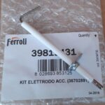 Электрод розжига и контроля пламени (ионизации) Ferroli Domiproject, Domina, Diva, FerEasy, Domitech, Easytech, Divatech, Divatop 39819430, 39819431