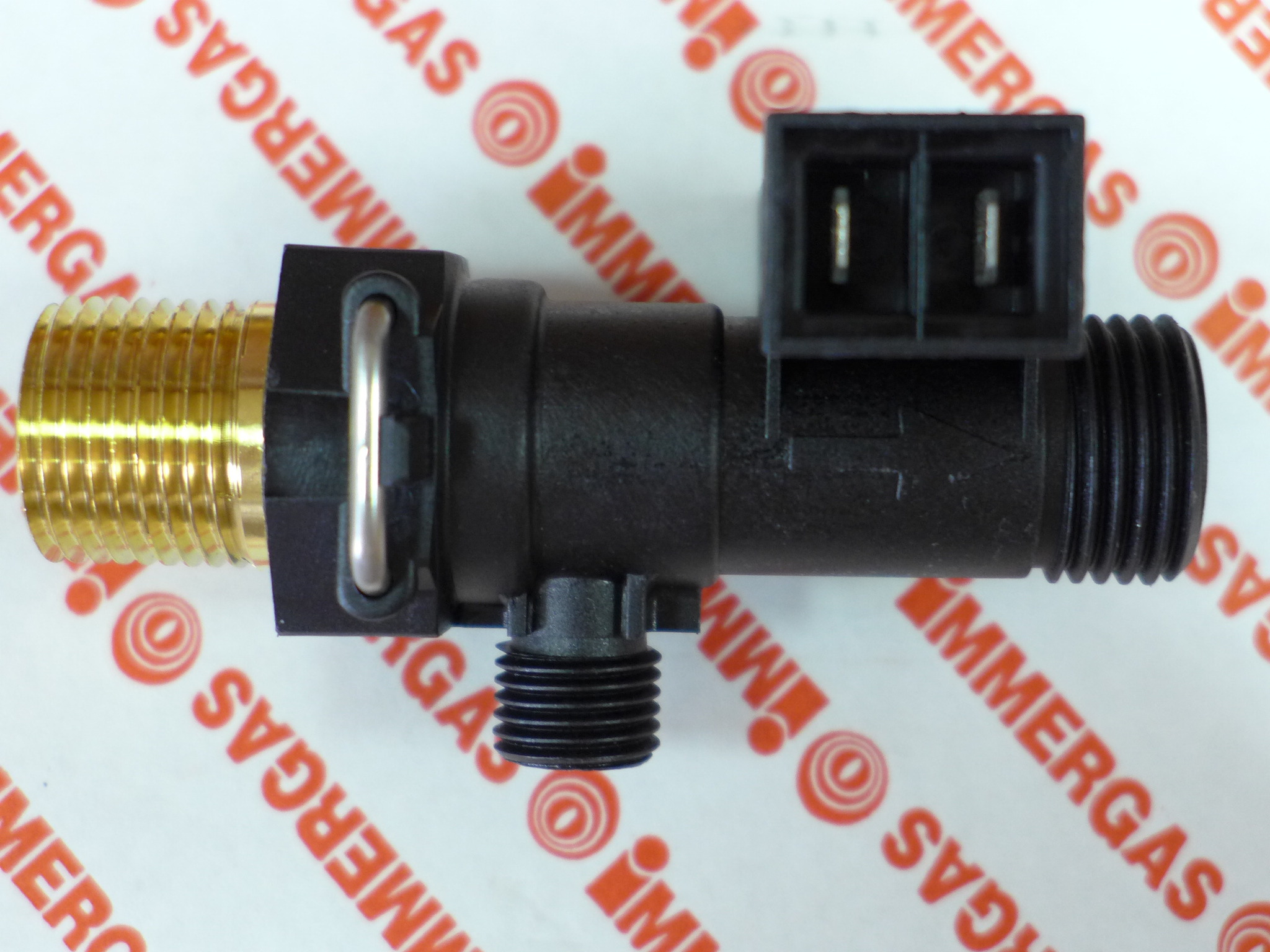 1.023514 Датчик протоки Immergas Nike / Eolo Star 24 3 E, Nike / Eolo Mini 24-28 kw, Victrix 24 kw Export (з підживленням) 1.023514, 1.023015 - Зображення 1