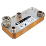Теплообмінник ГВП (12 пластин) Zilmet 17B1951200 Hermann Micra 2, Supermicra, Supermicra 2 (аналог 15003389, S015002479)