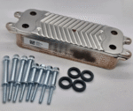 Теплообменник ГВС (16 пластин) Protherm Гепард v19, Лев v18, Пантера v18, v19 0020014402