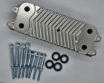 Теплообменник ГВС (16 пластин) Protherm Гепард v19, Лев v18, Пантера v18, v19 0020014402 — изображение 2
