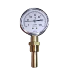 Термометр биметаллический радиальный Cewal RD 63 VI (Ø63mm 0-120°C L-50) — изображение 2
