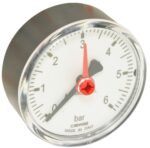 Манометр аксиальный Cewal M 50 PP IR 6 bar (Ø52mm 0-6Bar)