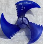 Вентилятор (крильчатка) зовнішнього блока кондиціонера Ø465; H150; Ø12